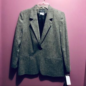 Grey Wool Blazer